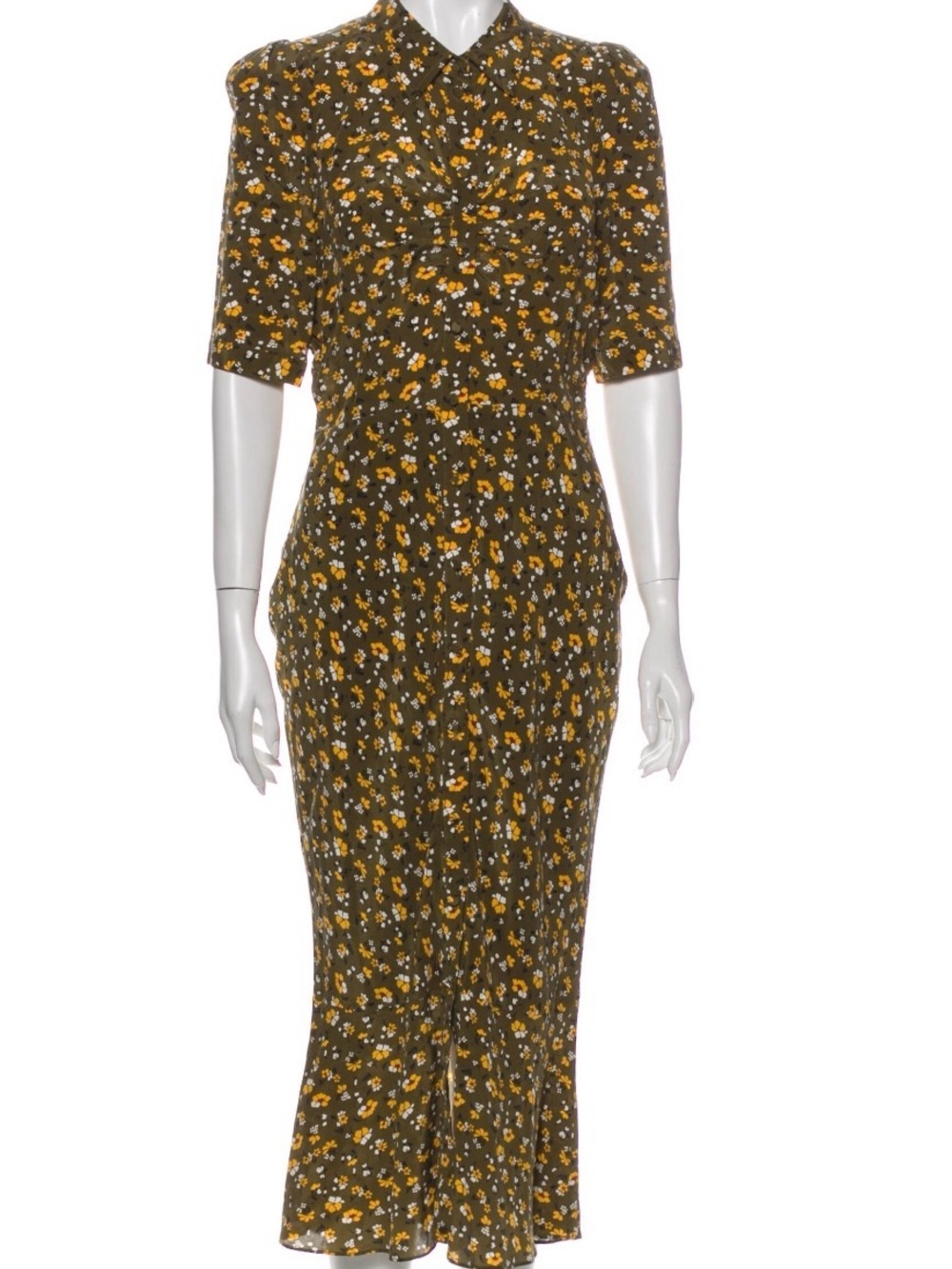 Veronica beard floral dress size 4